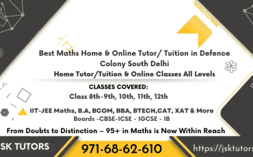Best Maths Home Tutor Tuition in Defence Colony South Delhi