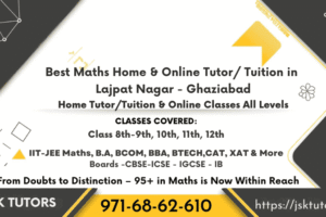 Best Maths Home Tutor Tuition in Lajpat Nagar Ghaziabad